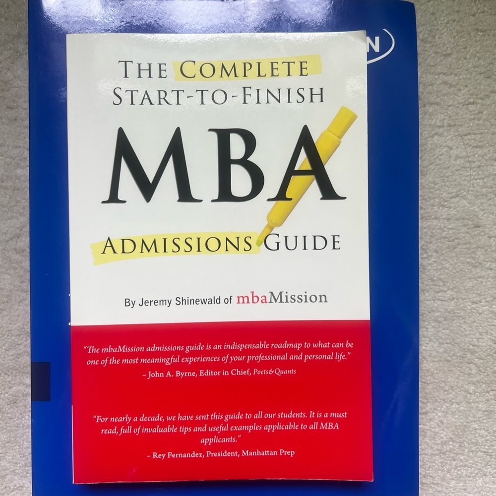 MBA Admissions Guide Book